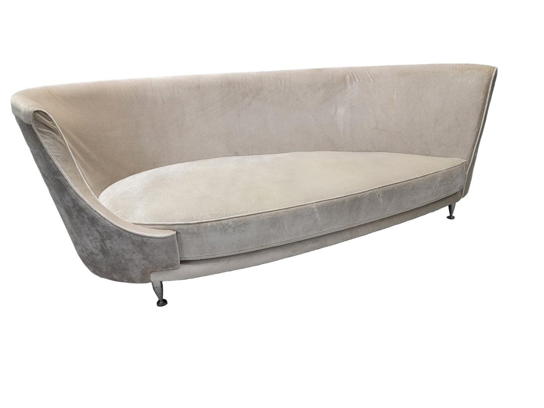 Vintage Modern Italian Moroso NewTone Drop Left Sofa (1 of 4)