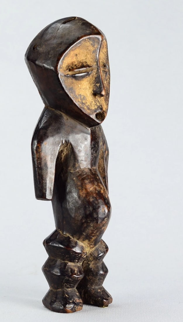 LEGA Statue Cult of Bwami Warega Figure Congo African Tibal African Art 2088 - 4