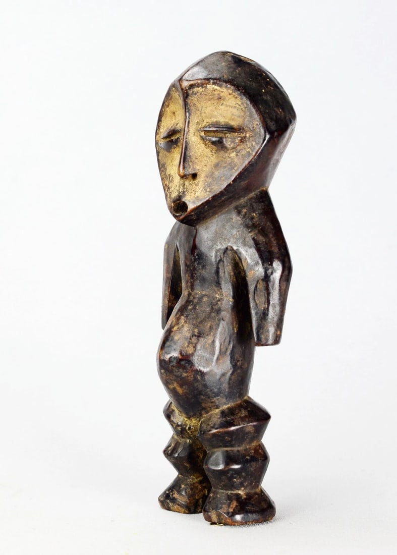 LEGA Statue Cult of Bwami Warega Figure Congo African Tibal African Art 2088 - 5