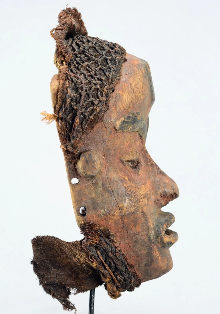 Powerful & Rare old Pende Mbuya Mask DR Congo – African Tribal Art 2191 - 9