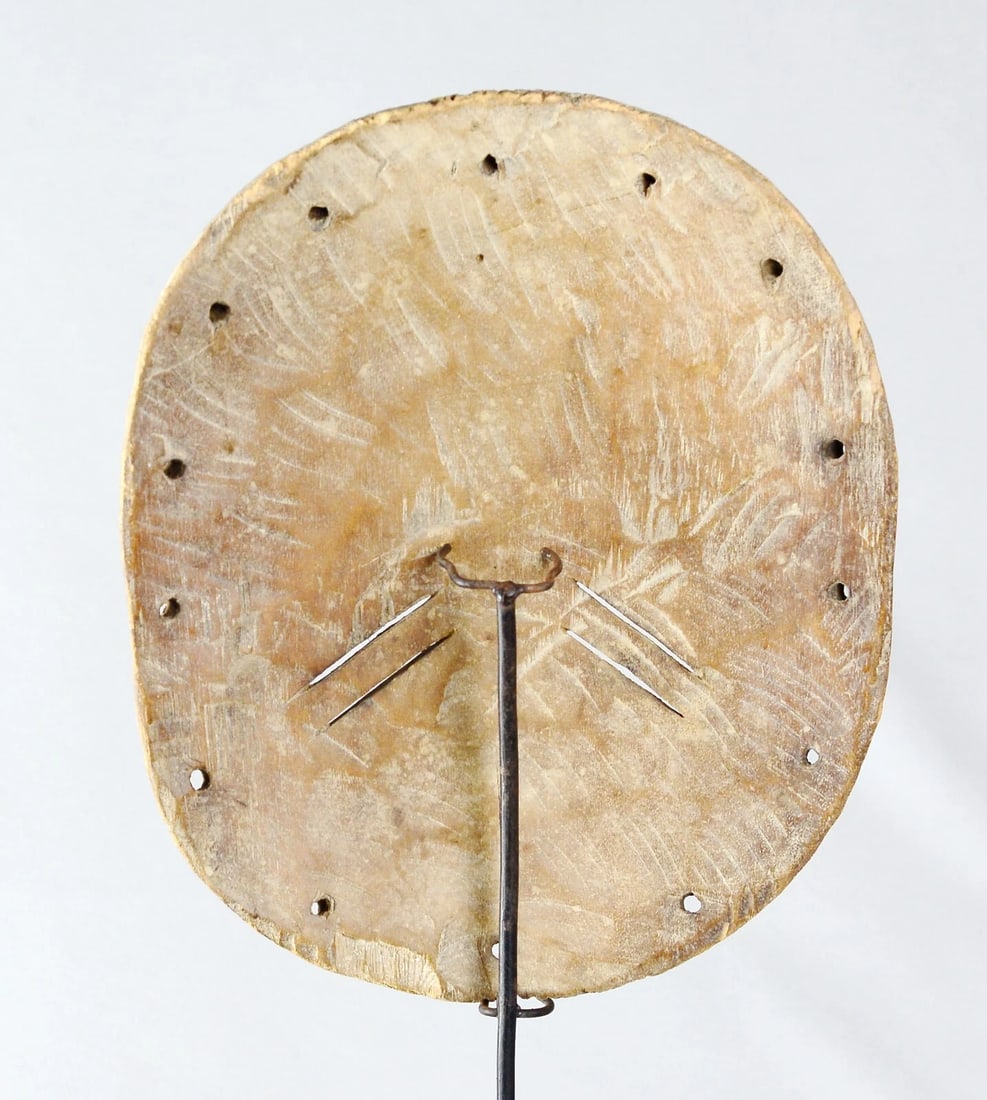 Rare YELA Mask Congo Rdc Zaire Kongo African Tribal Art MBOLE BAMBOL 2093 - 3