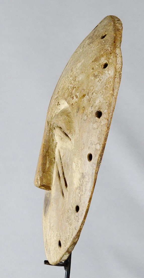 Rare YELA Mask Congo Rdc Zaire Kongo African Tribal Art MBOLE BAMBOL 2093 - 5