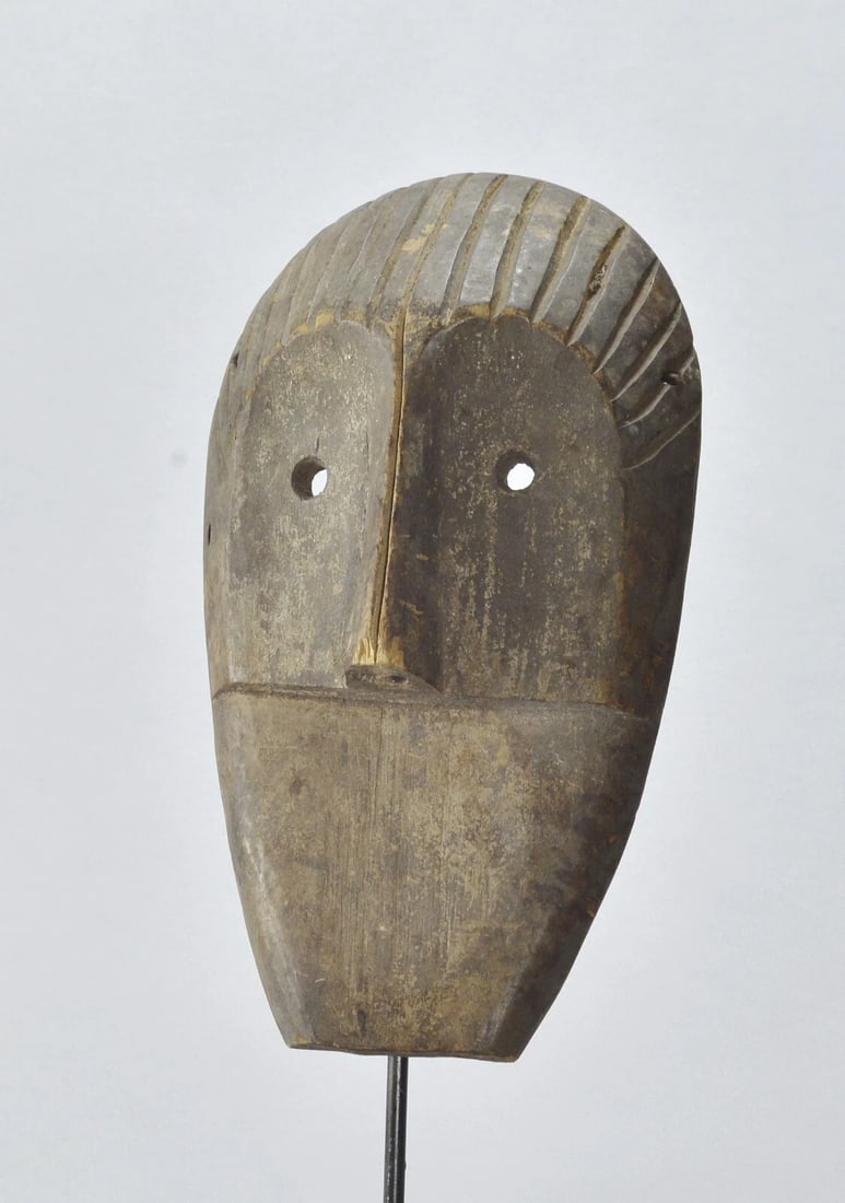 Beautiful MBOLE BAMBOLE Mask Congo Rdc Zaire Kongo African Tribal Art 1894 - 3