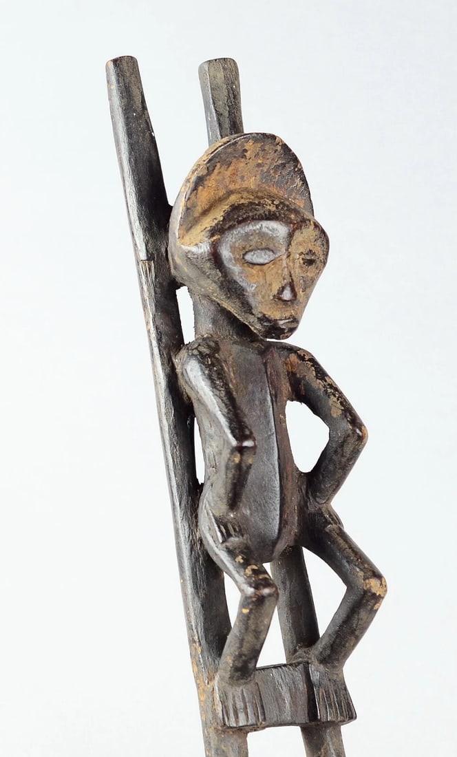 Beautiful MBOLE BAMBOLE Ofika figure statue Congo Rdc African Tribal Art 2111 - 11