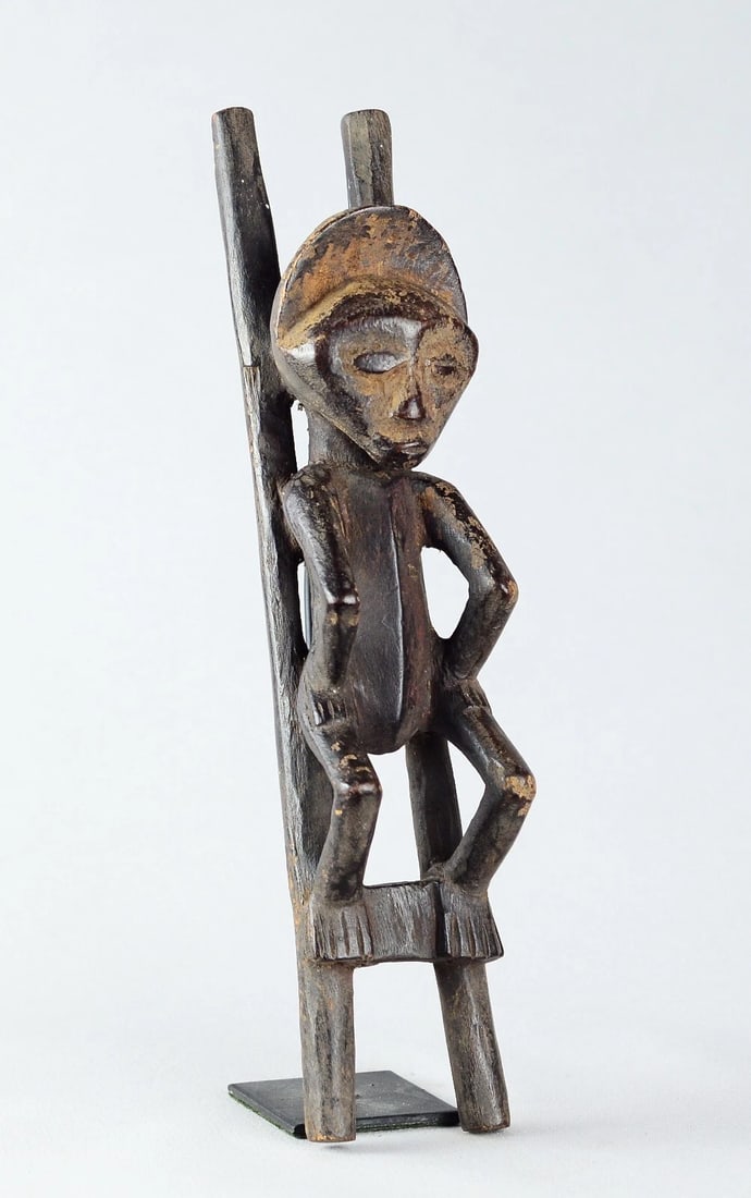 Beautiful MBOLE BAMBOLE Ofika figure statue Congo Rdc African Tribal Art 2111 - 4