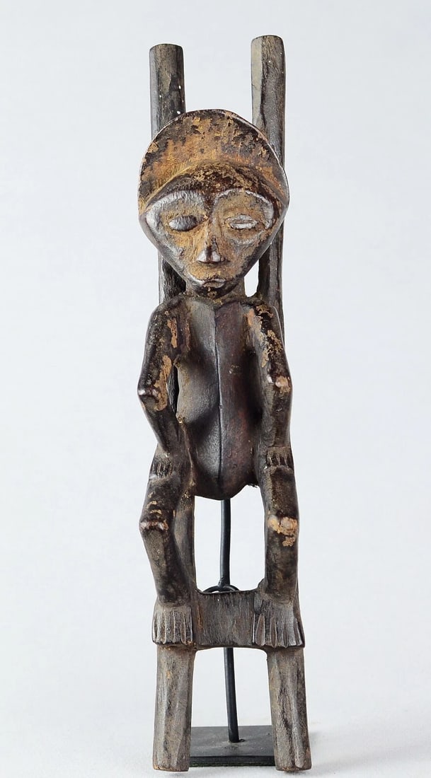 Beautiful MBOLE BAMBOLE Ofika figure statue Congo Rdc African Tribal Art 2111 - 5