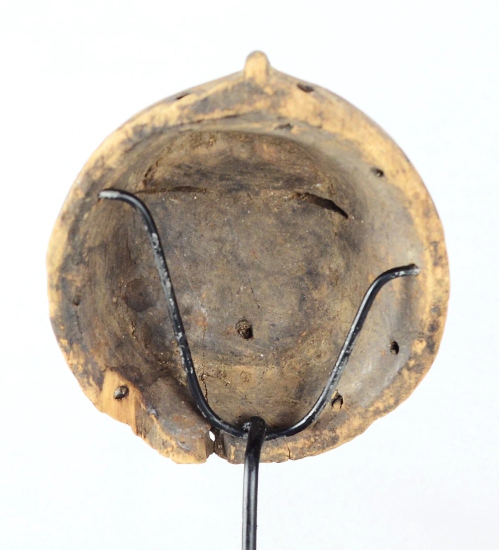 Cute LUBA Kifwebe mask Congo Drc African Tribal Art Baluba MC 2193 - 6