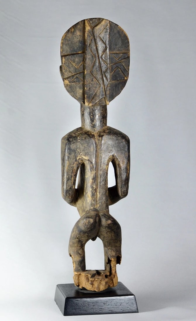 Large Singiti HEMBA Ancestor Figure Statue Congo African Tribal Art 1683 - 8