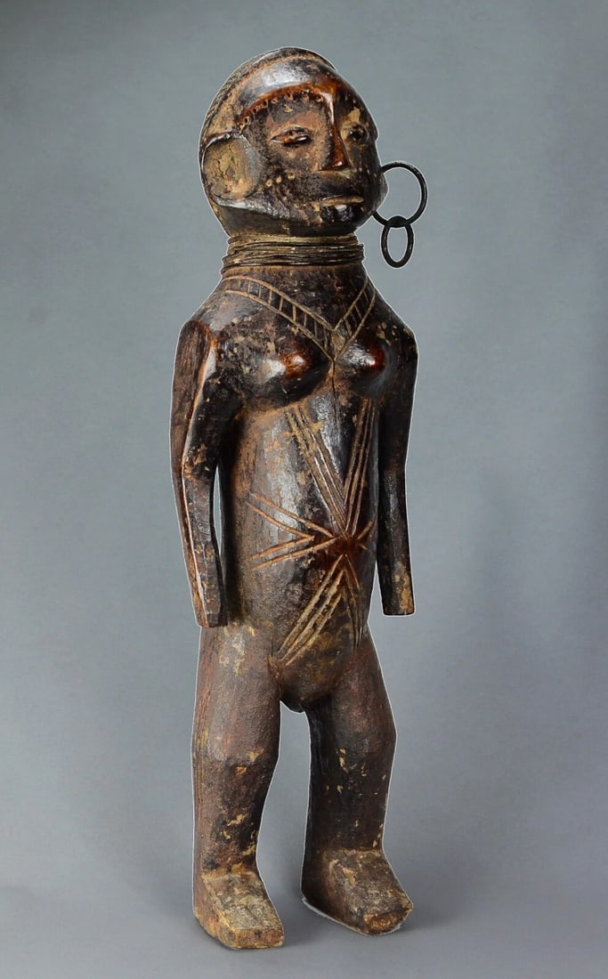 Congo Drc Large Ubangi Figure probably NGBAKA African Tribal Art 2075 - 2