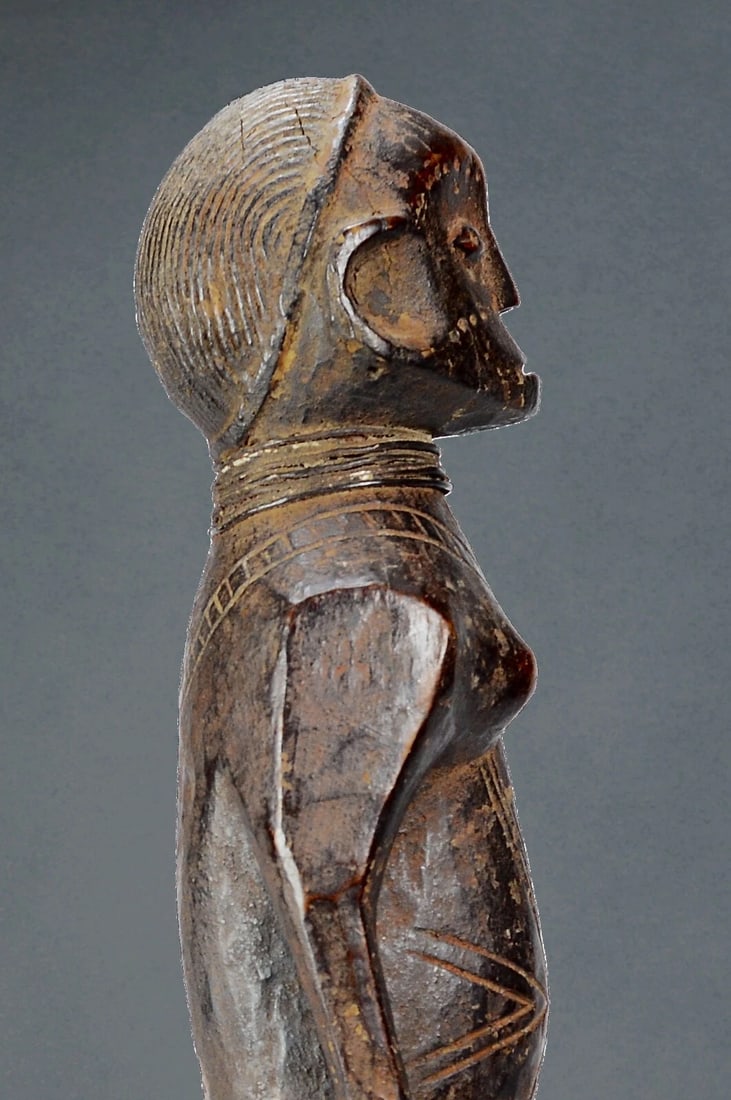 Congo Drc Large Ubangi Figure probably NGBAKA African Tribal Art 2075 - 9