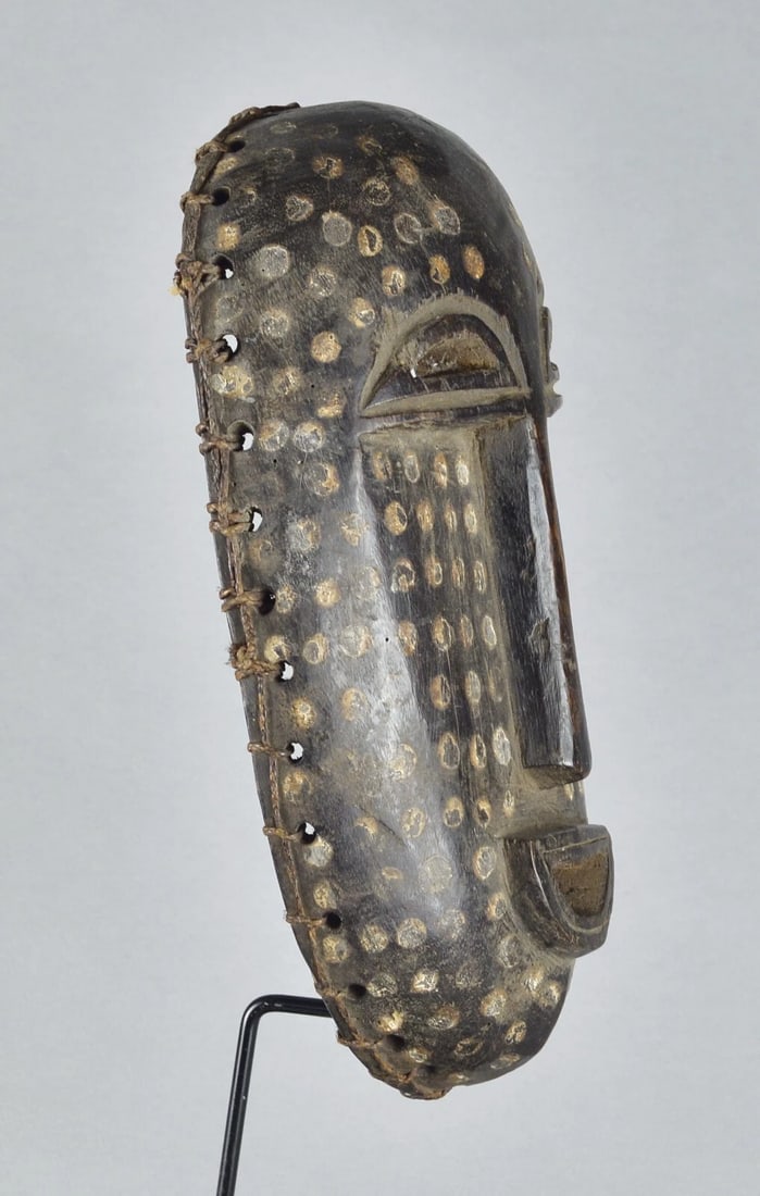 Powerful BALI wood Mask Ituri Area Ndaaka Congo African Tribal Art 1731 - 5