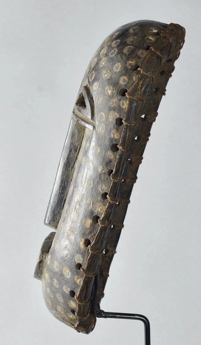 Powerful BALI wood Mask Ituri Area Ndaaka Congo African Tribal Art 1731 - 7