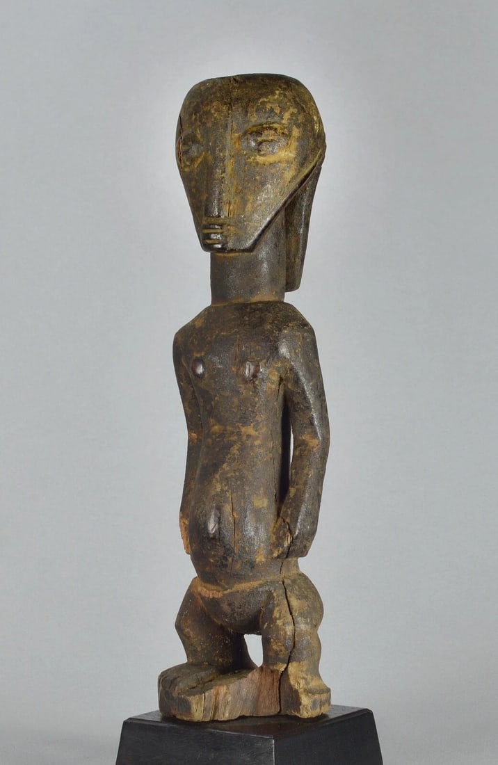 Rare BEMBE ancestor figure Congo Drc Sculpture Statue African tribal Art 1478 - 8