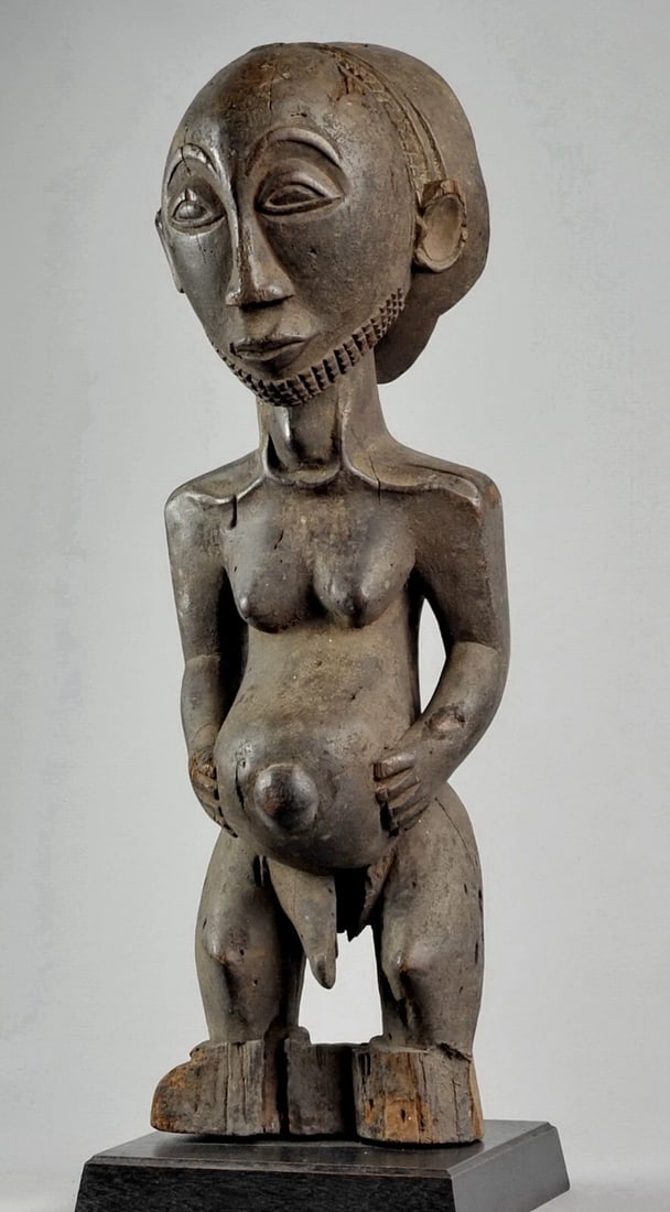 Large Singiti HEMBA Ancestor Figure Statue Congo DRC African Tribal Art 1030 - 2