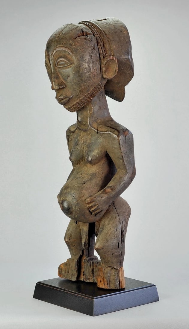 Large Singiti HEMBA Ancestor Figure Statue Congo DRC African Tribal Art 1030 - 6