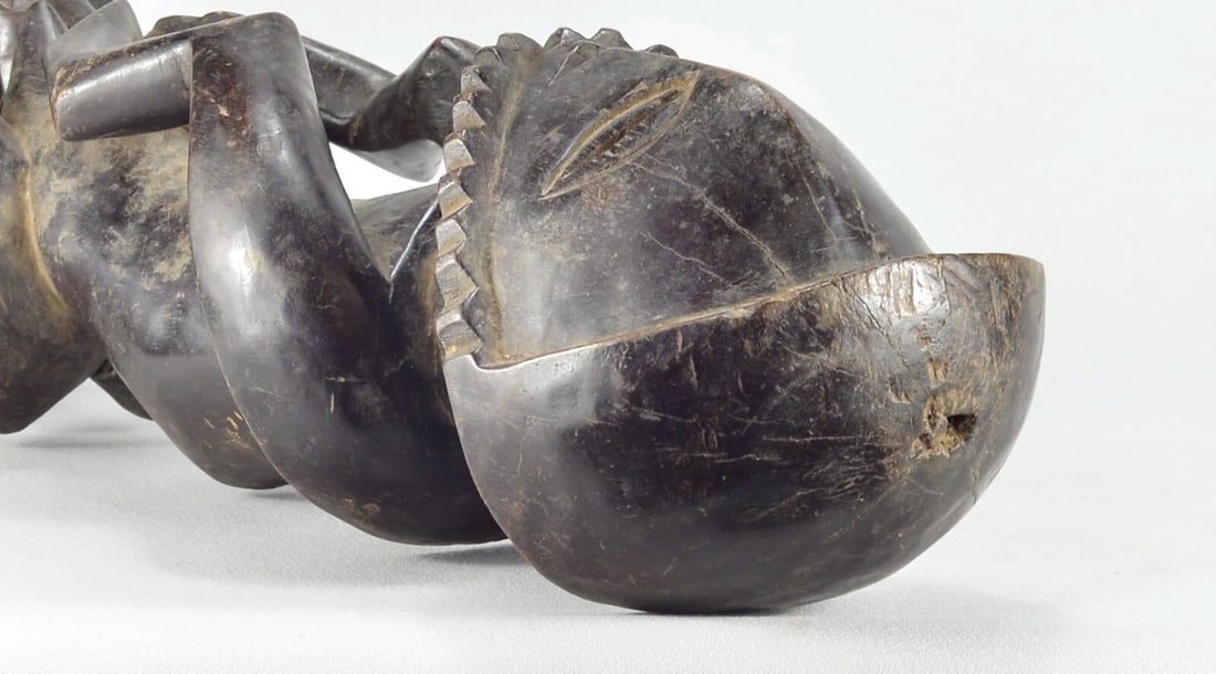 Rare BEMBE 43cm ancestor figure Congo Drc African tribal Art MC 1879 - 11