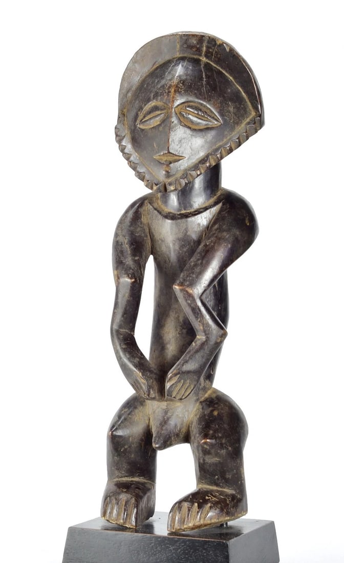 Rare BEMBE 43cm ancestor figure Congo Drc African tribal Art MC 1879 - 4