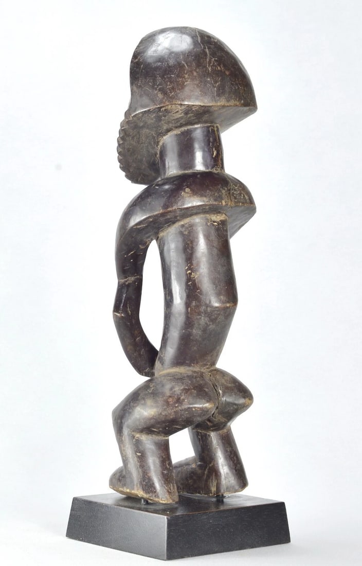Rare BEMBE 43cm ancestor figure Congo Drc African tribal Art MC 1879 - 7