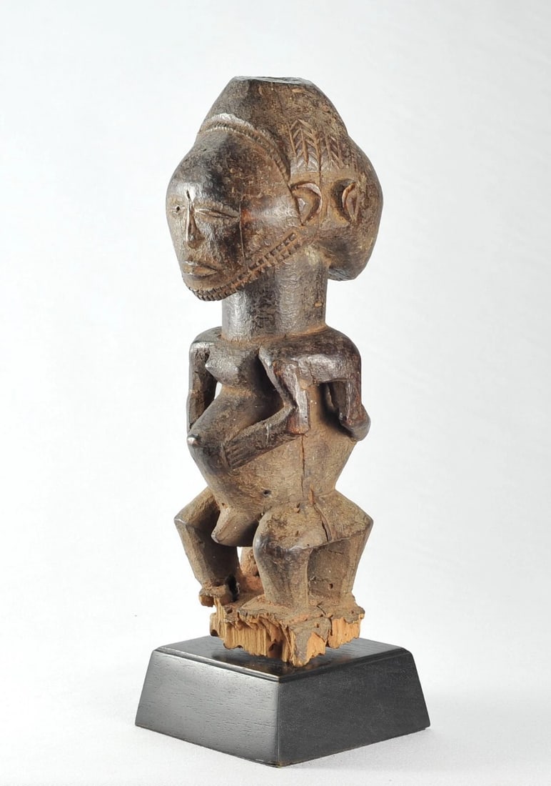 Beautiful HEMBA Kabeja figure janus Statue Congo DRC African Tribal Art 1295 - 10
