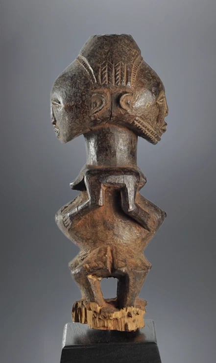 Beautiful HEMBA Kabeja figure janus Statue Congo DRC African Tribal Art 1295 (1 of 11)