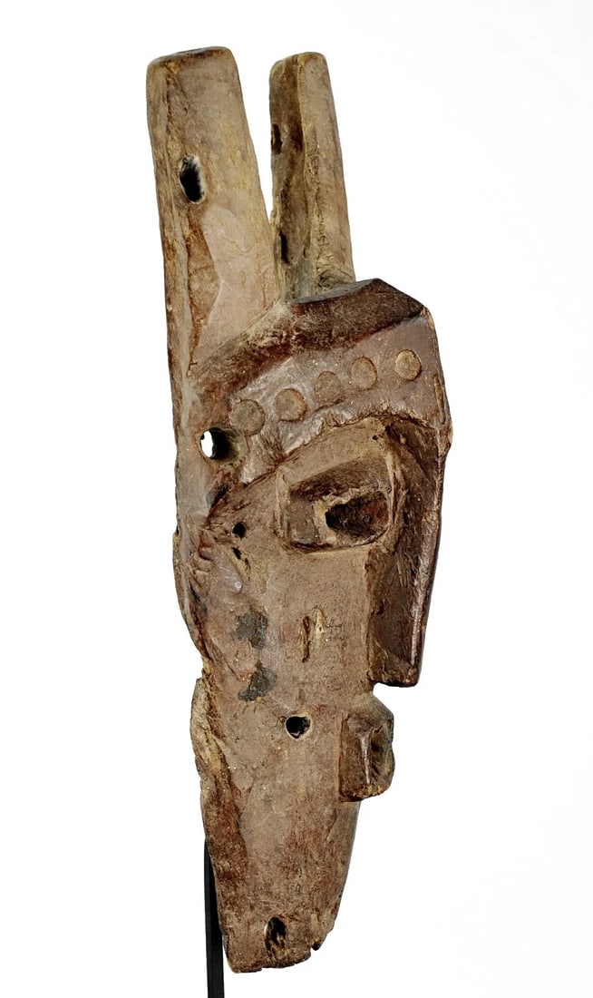 Rare LEGA KWAME Kayamba Mask Bwami Cult Congo Drc African Tribal Art 1101 - 11