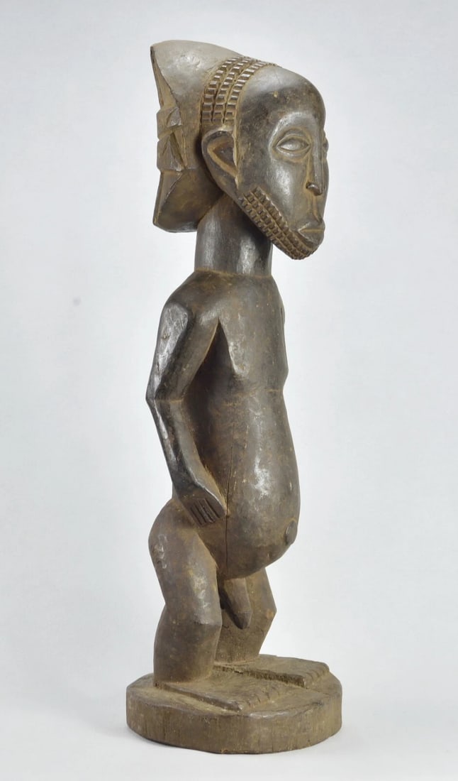 Singiti Large HEMBA Ancestor Figure 26" Congo DRC African Tribal Art 1783 - 3