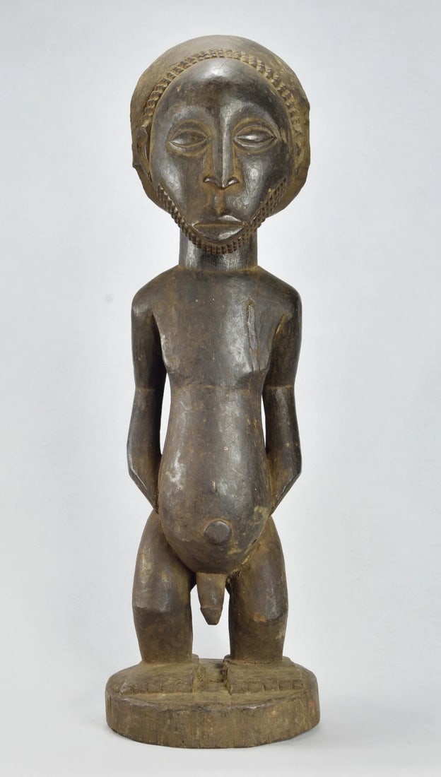 Singiti Large HEMBA Ancestor Figure 26" Congo DRC African Tribal Art 1783 - 5