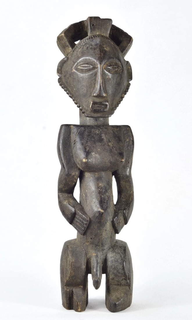 Large Singiti HEMBA Ancestor Figure Statue Congo DRC African Tribal Art 1724 - 2