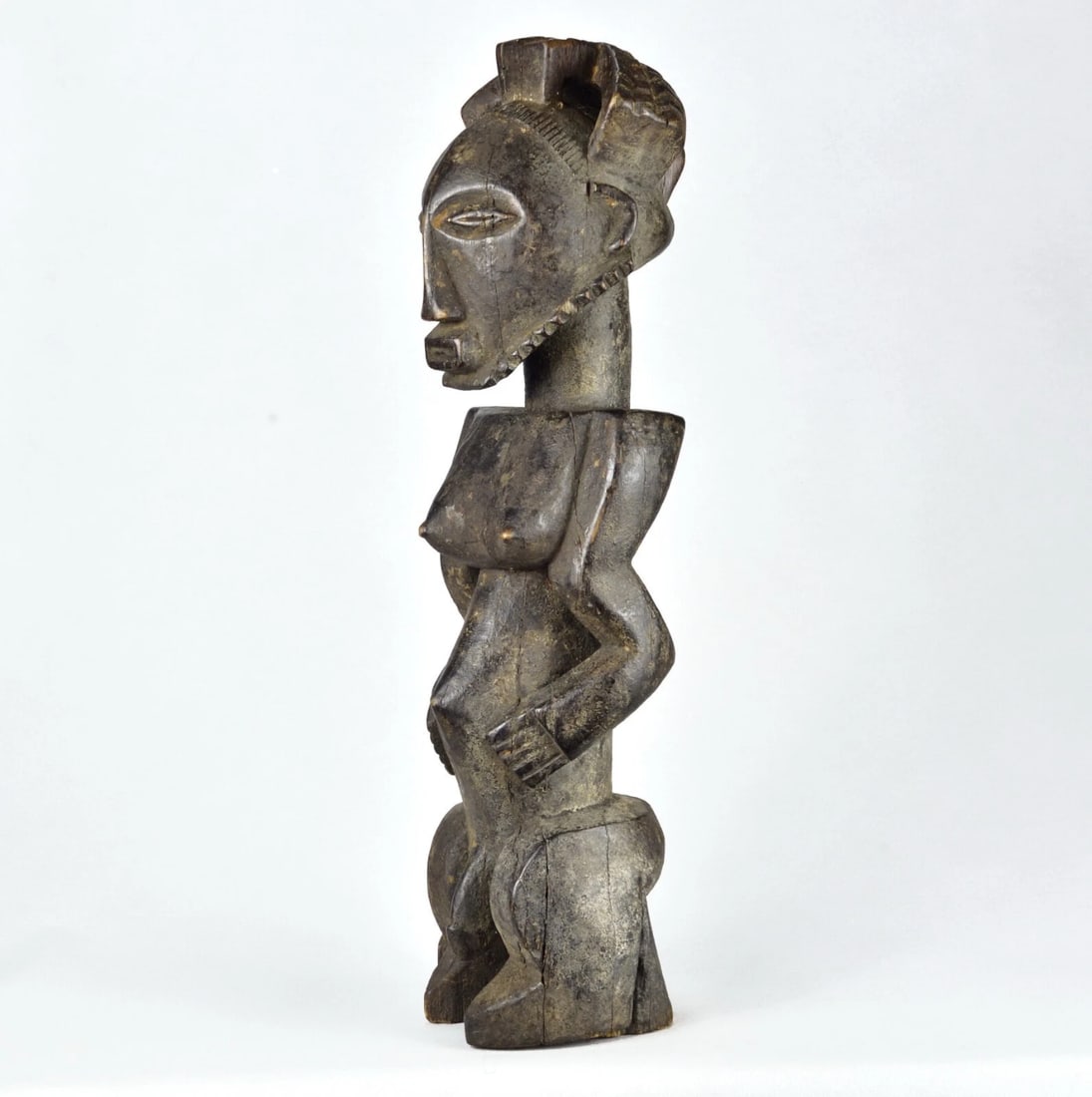 Large Singiti HEMBA Ancestor Figure Statue Congo DRC African Tribal Art 1724 - 5
