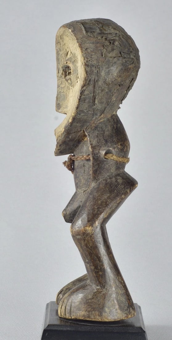 LEGA anthropomorphic figure Kakulu statue Bwami Congo African Tribal Art MC 1719 - 8