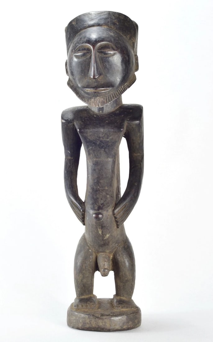 Beautiful KUSU ancestor figure Statue Congo DRC Hemba African Tribal Art MC 1704 - 11