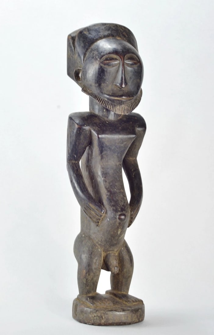 Beautiful KUSU ancestor figure Statue Congo DRC Hemba African Tribal Art MC 1704 - 8