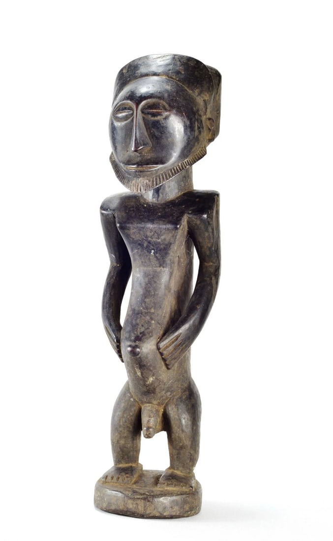 Beautiful KUSU ancestor figure Statue Congo DRC Hemba African Tribal Art MC 1704 - 9