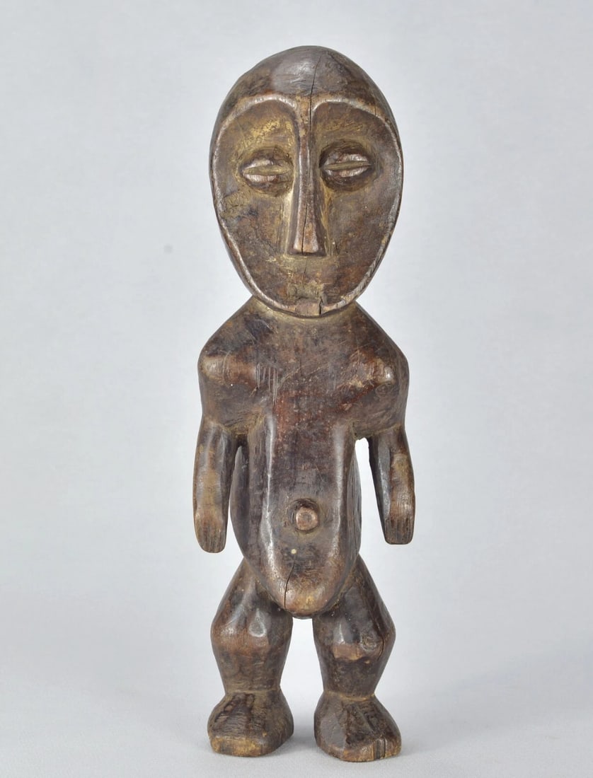 LEGA Nene Kisi anthropomorphic figure statue Congo African Tribal Art MC 1869 - 3