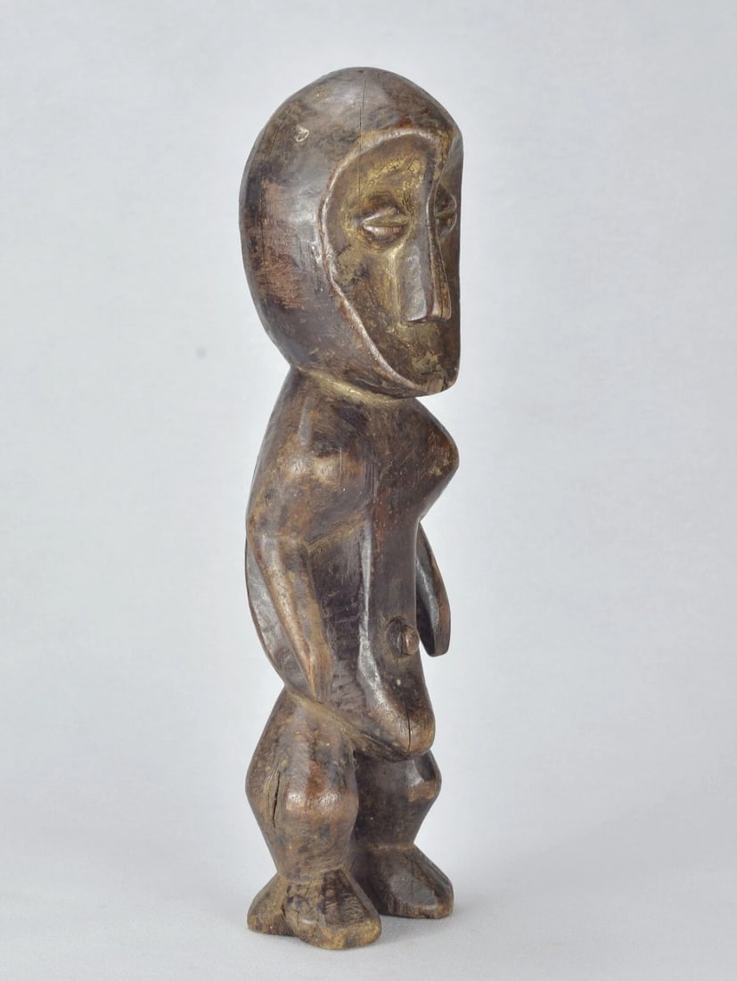 LEGA Nene Kisi anthropomorphic figure statue Congo African Tribal Art MC 1869 - 9