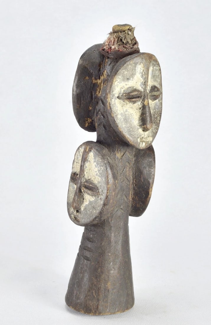 LEGA Sakimatwematwe multi-headed Figure Congo Drc African Tribal Art MC 1873 - 10