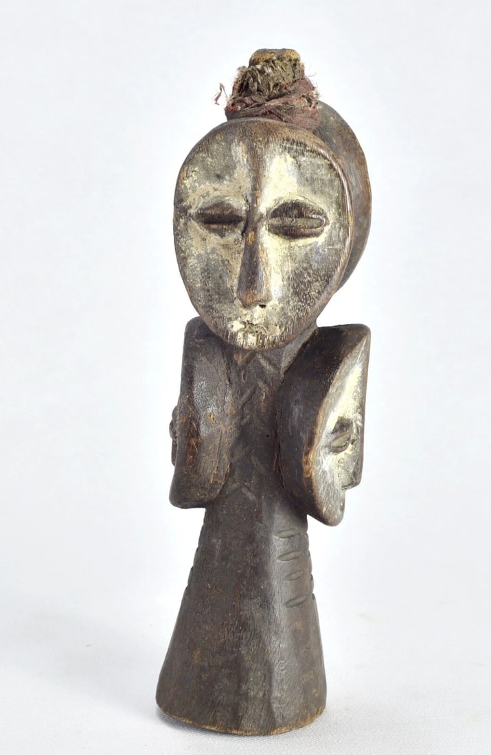 LEGA Sakimatwematwe multi-headed Figure Congo Drc African Tribal Art MC 1873 - 3
