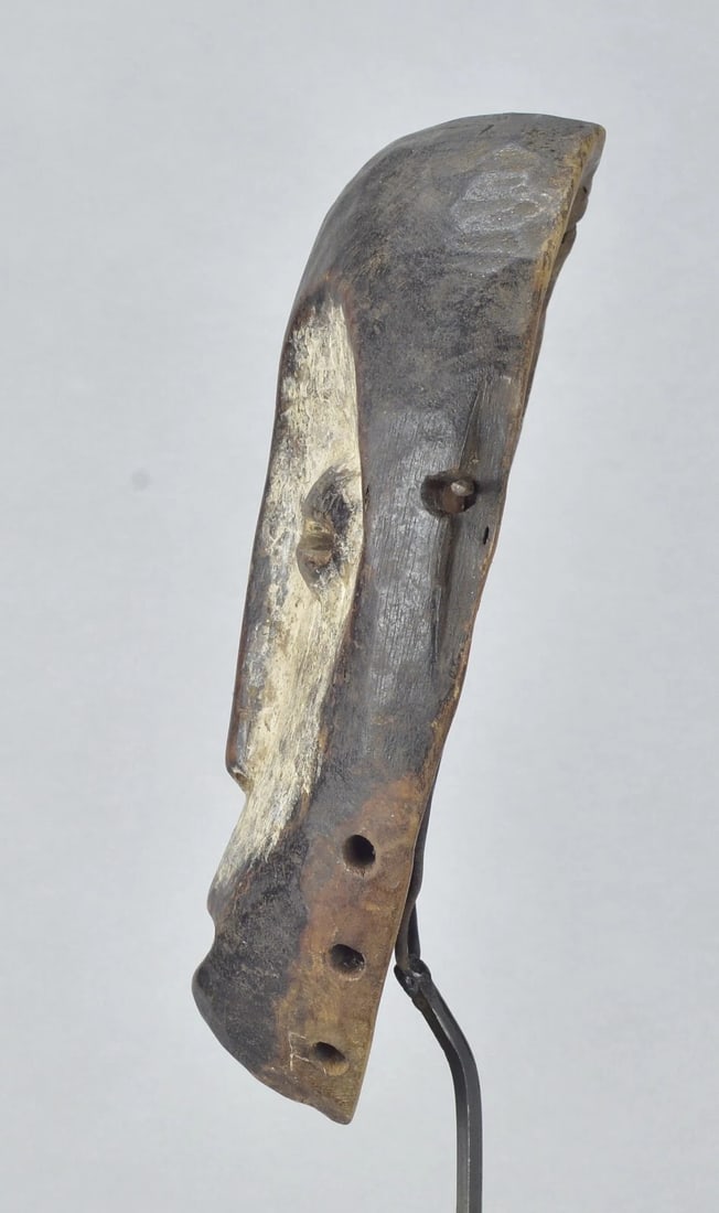 Elegant Lega idimu Wooden Mask Bwami Congo Drc Zaire African Tribal Art mc 1867 - 5