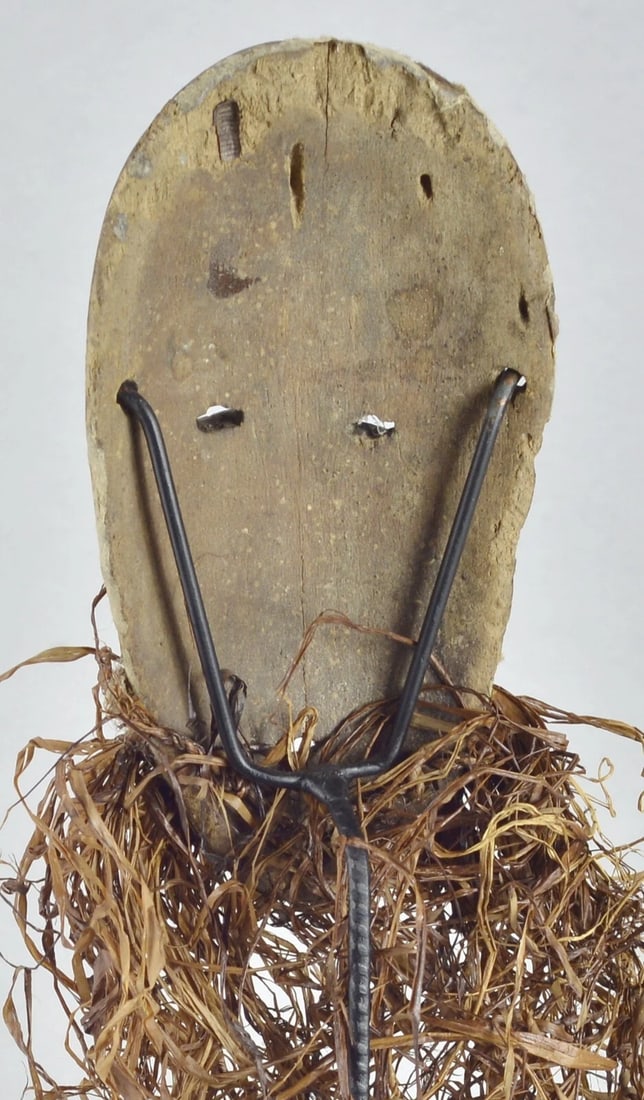 Cute LEGA Lukwakongo Mask Cult of Bwami Congo DRC African Tribal Art mc 1875 - 2