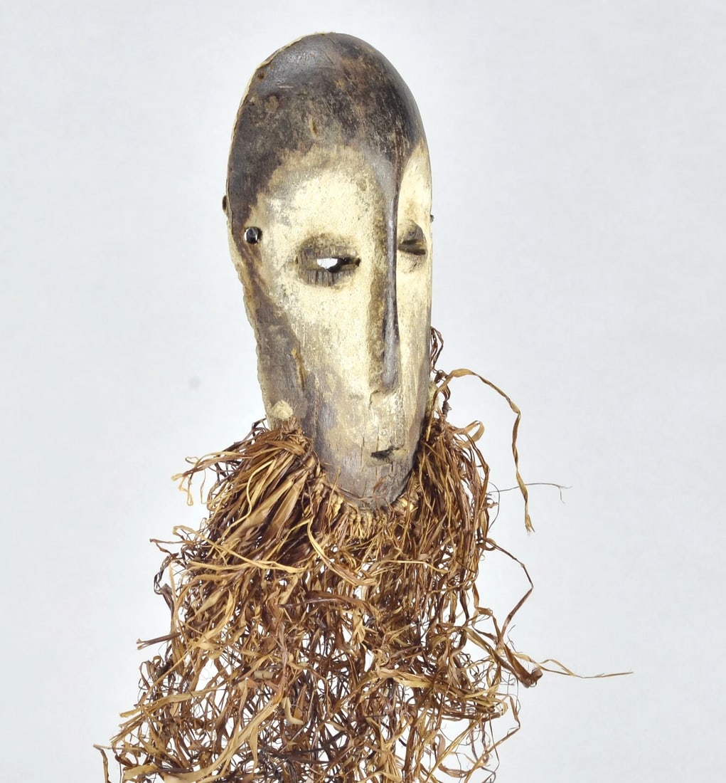 Cute LEGA Lukwakongo Mask Cult of Bwami Congo DRC African Tribal Art mc 1875 - 3