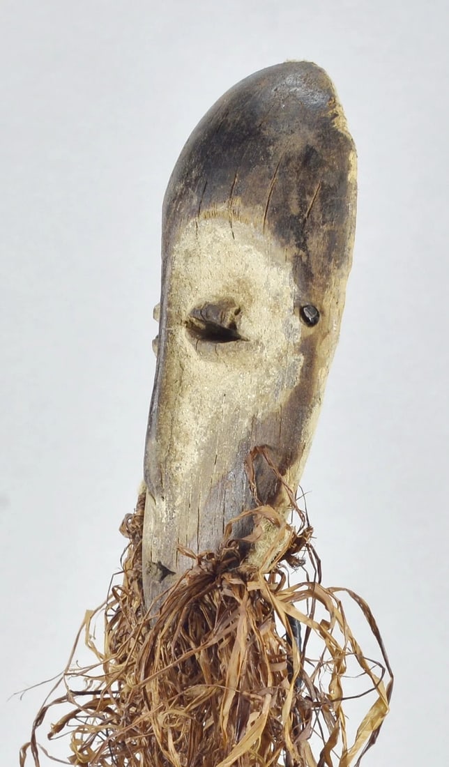 Cute LEGA Lukwakongo Mask Cult of Bwami Congo DRC African Tribal Art mc 1875 - 9