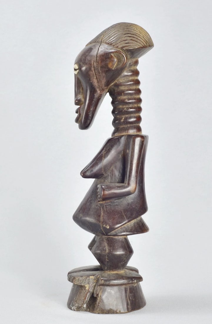 Nice SONGYE Power Figure Fetish Congo Drc Zaire African Tribal Art MC 1884 - 6