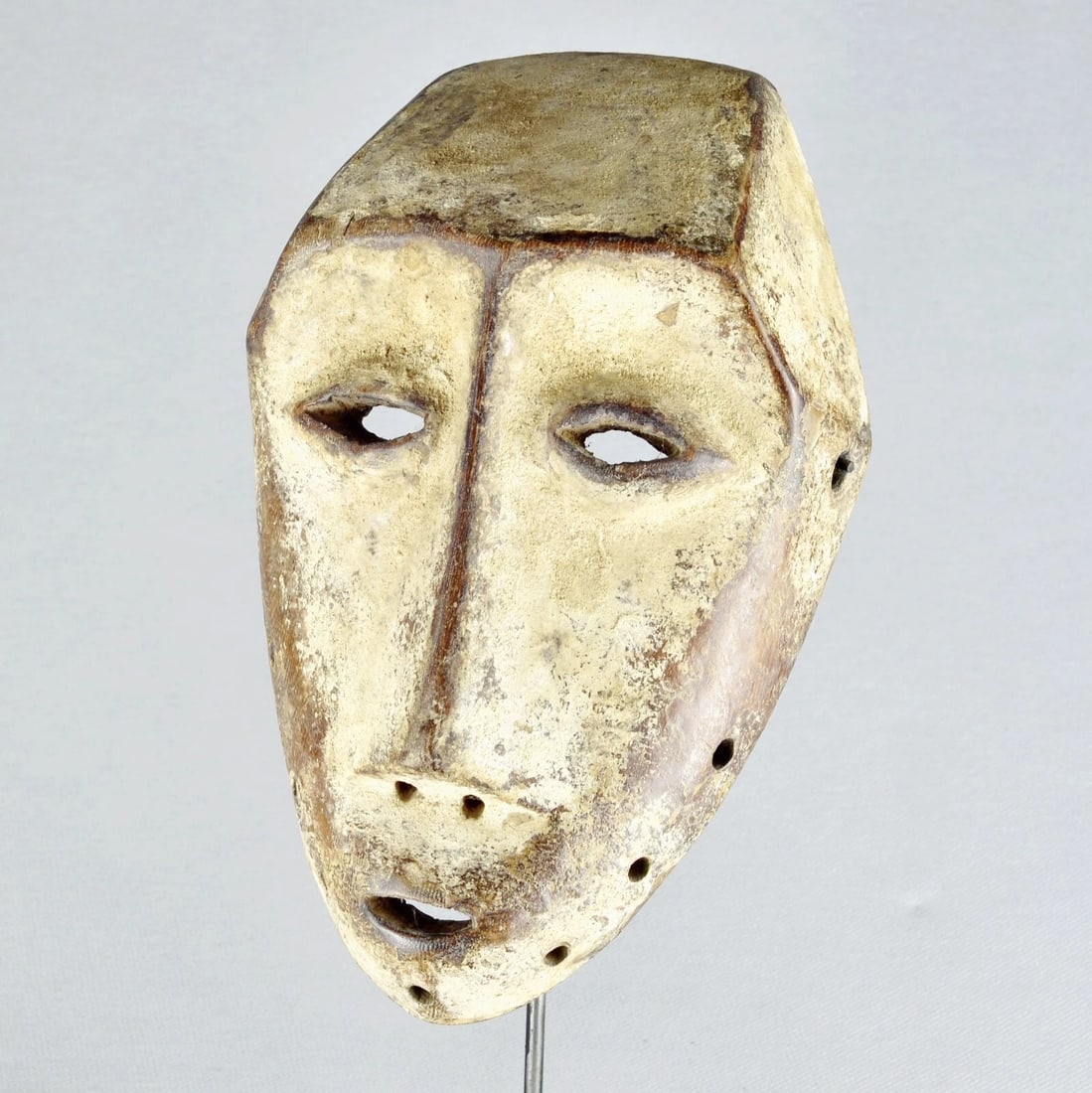 Elegant Lega idimu Wooden Mask Bwami Congo Drc Zaire African Tribal Art mc 1890 - 4