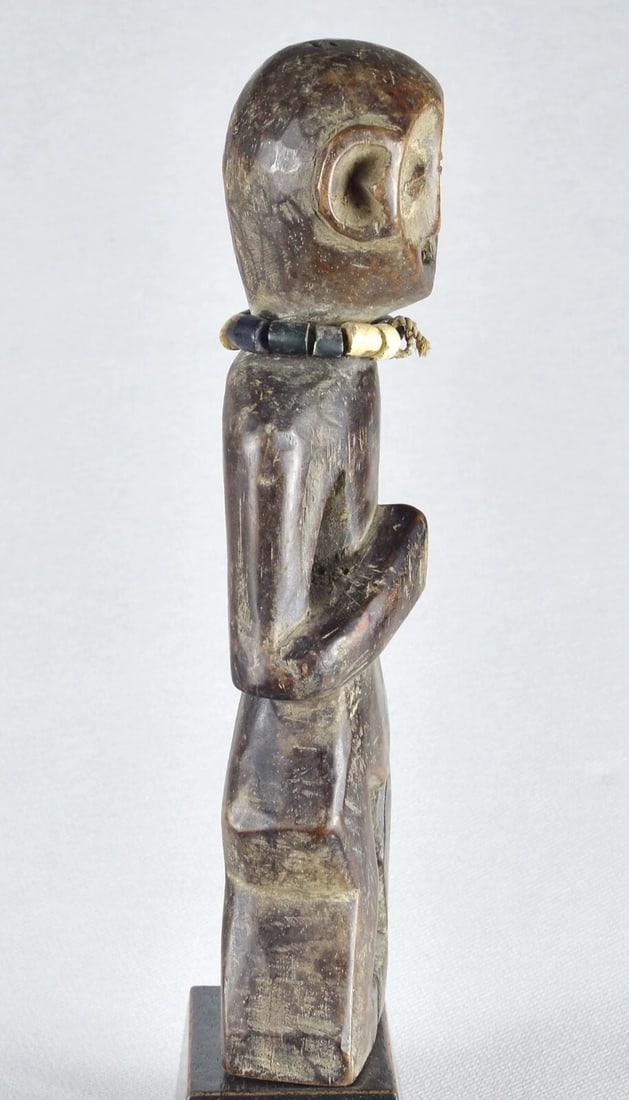 Nice LEGA Figure Iginga statue Bwami Cult Congo Drc African Tribal Art MC 1907 - 8