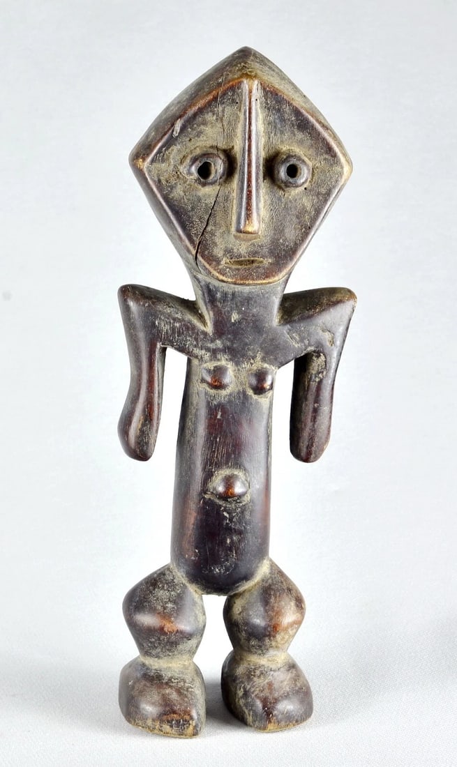Nice LEGA Figure Iginga statue Bwami Cult Congo Drc African Tribal Art MC 1908 - 2