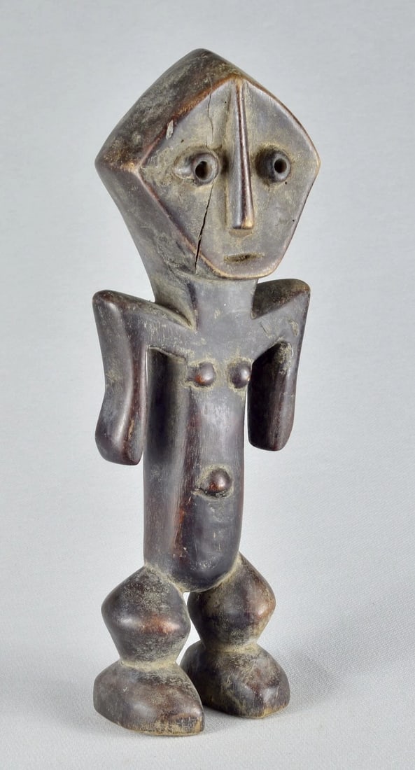 Nice LEGA Figure Iginga statue Bwami Cult Congo Drc African Tribal Art MC 1908 - 8