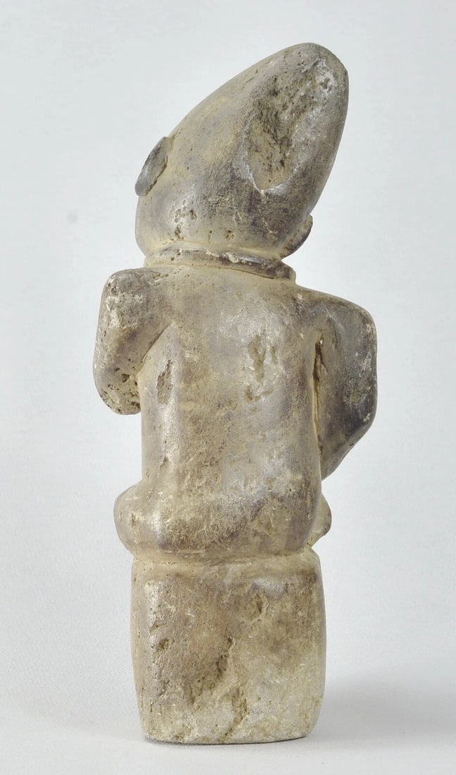 Bakongo Ntadi superb stone figure statue African Tribal Art MC2022 - 7