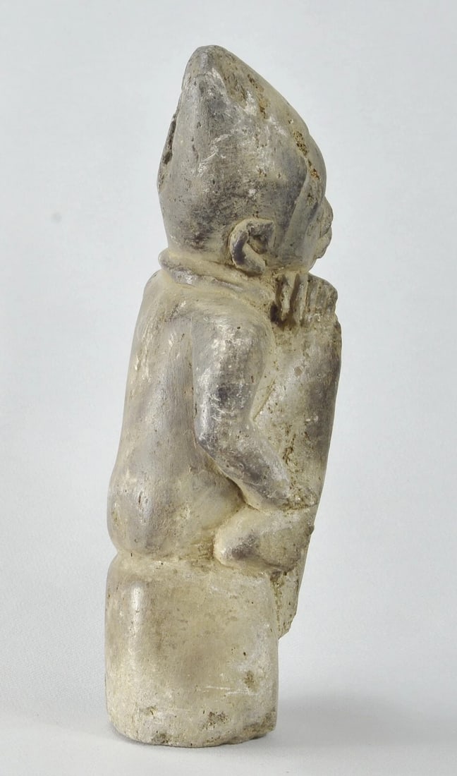 Bakongo Ntadi superb stone figure statue African Tribal Art MC2022 - 8