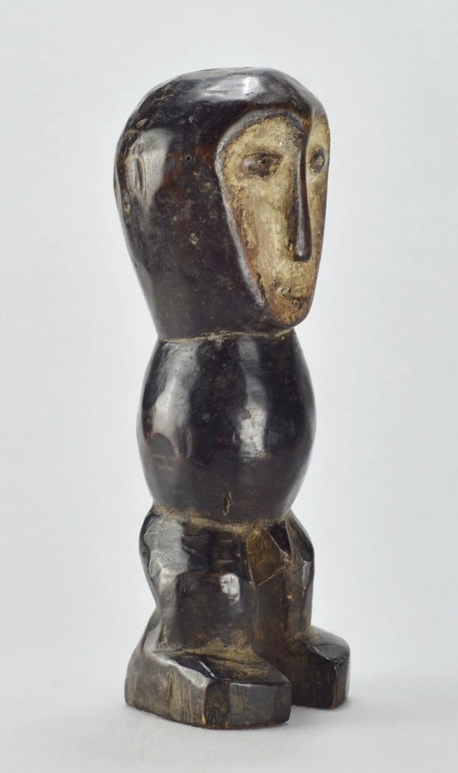 Cute LEGA Figure Iginga statue Bwami Cult Congo Drc African Tribal Art 1796 (1 of 11)
