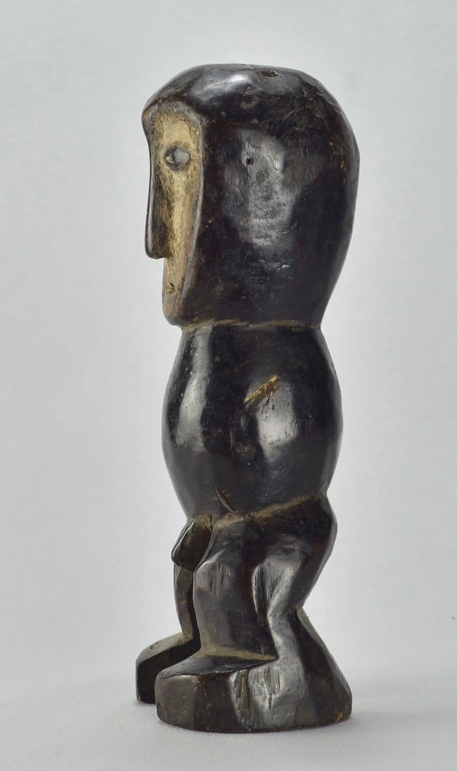 Cute LEGA Figure Iginga statue Bwami Cult Congo Drc African Tribal Art 1796 - 8